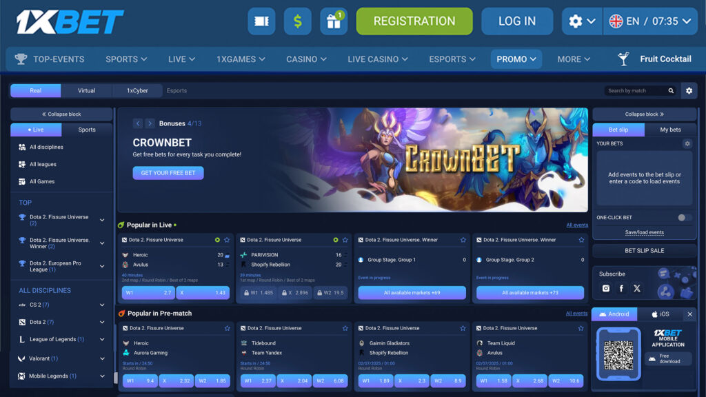 1xBET Sportsbook Review 2025 – Crypto Live Bets & eSports Picks 3 1xBET Sportsbook