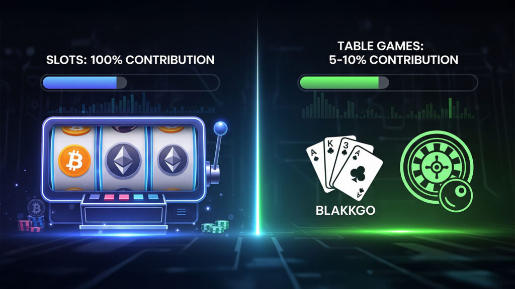 Crypto Casino Bonus (2025): The Ultimate Guide to Winning Real Money 4 Slots almost always contribute 100% to wagering, while table games contribute far less.